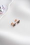 Heliophilia Silver Pendientes de Plata de Ley 925 Negros Stud NRZ99417